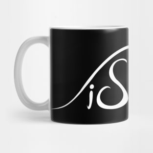 iSurf wave design for proud surfers beach bum lifestyle Mug